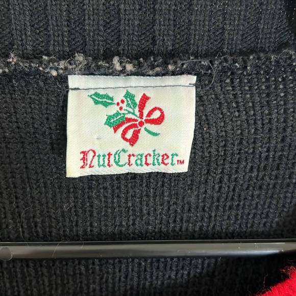 Nut Cracker Bear Christmas Sweater women’s size 24W / 3XL - Picture 3 of 5